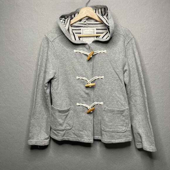 Cinema Club Gray Toggle Hoodie Jacket Medium - Picture 1 of 5